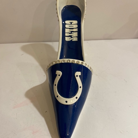 Ceramic Colts Team Shoe Wine Holder (KA) - Picture 13 of 14